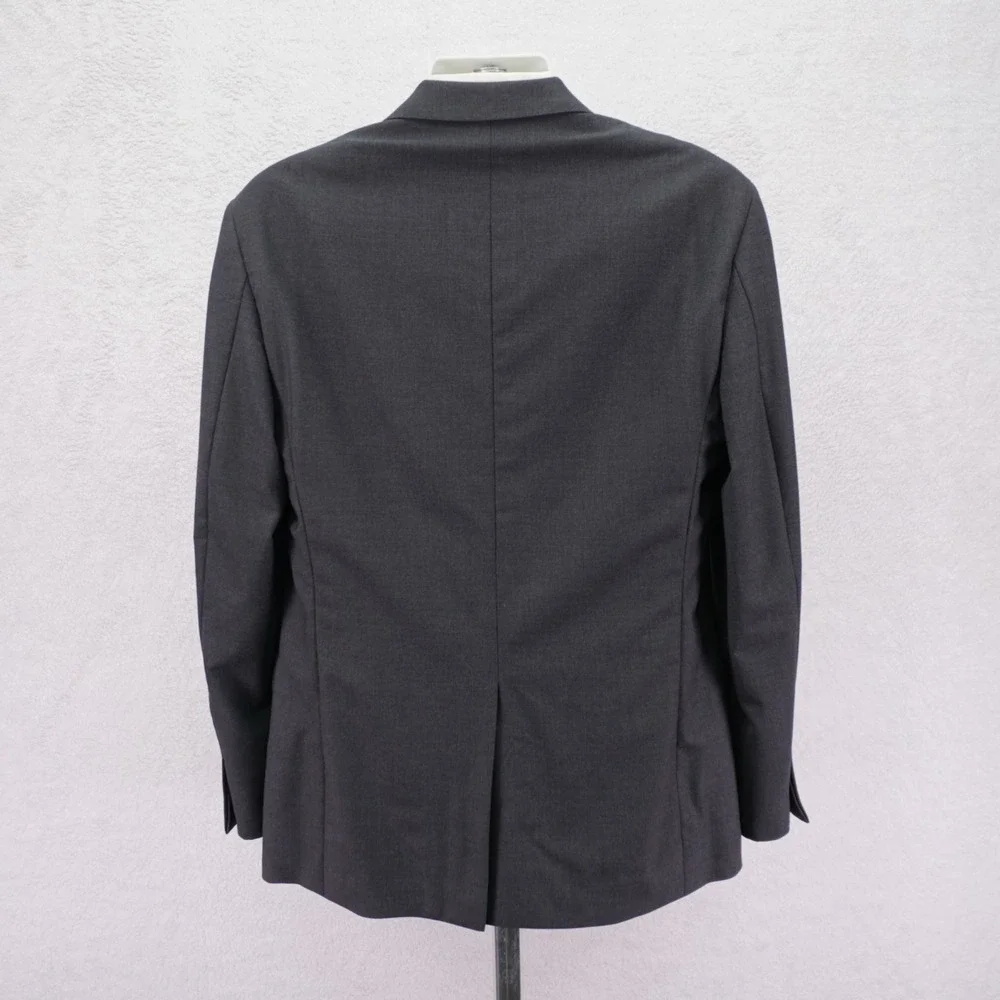 Brooks Brothers 346 Stretch‎ Gray Wool Blazer 40R 2 Button Tagged 43R